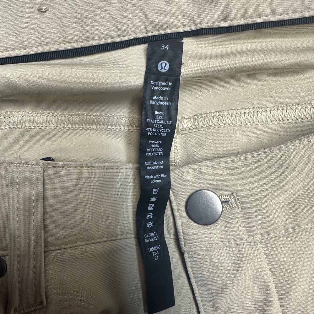 lululemon athletica Tan Chinos for Effortless Style